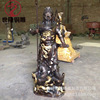 厂家直销1.2米纯铜伽蓝菩萨神像九龙关公像宗教用品关公佛像批发|ms
