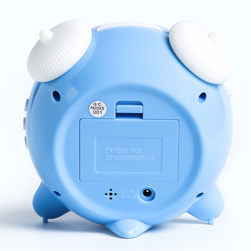 Reloj Despertador Infantil Multifunción con Luz Ambiental