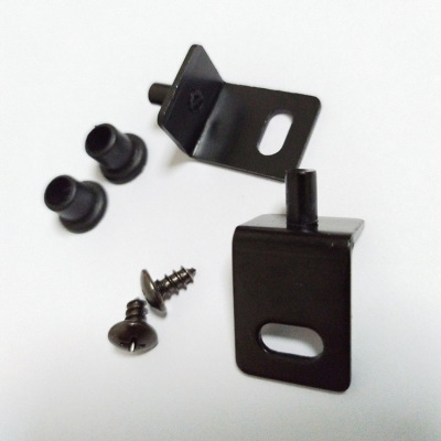 柜门层板转轴 简易转轴角码铰链 木门板托铰链|ru