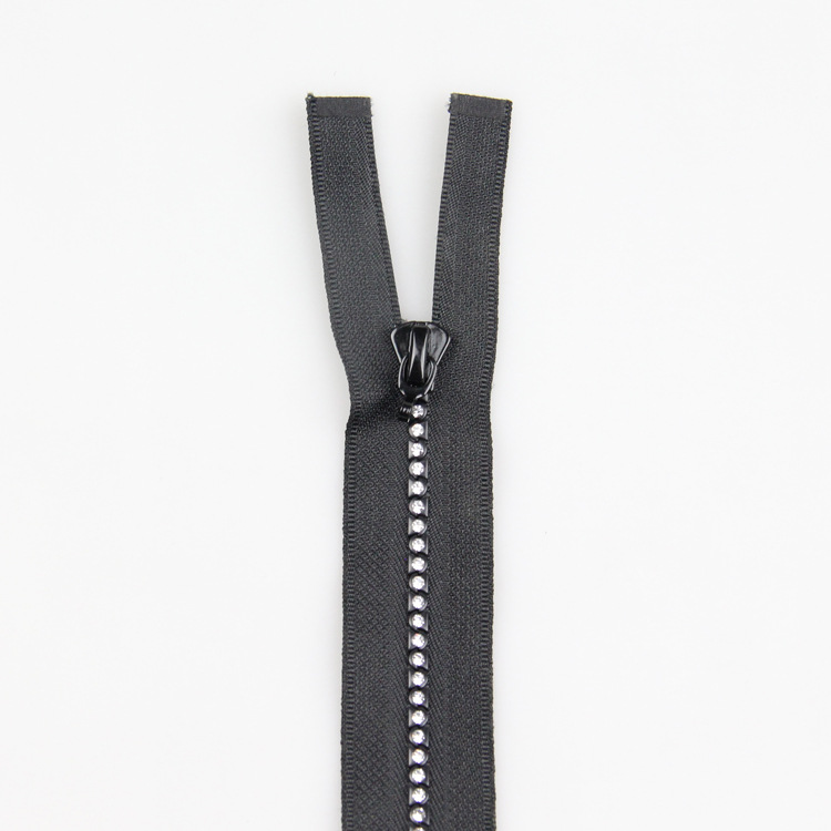 三力拉链厂家批发 国风舞蹈民族服装拉链 可做单开口5#号钻石拉链