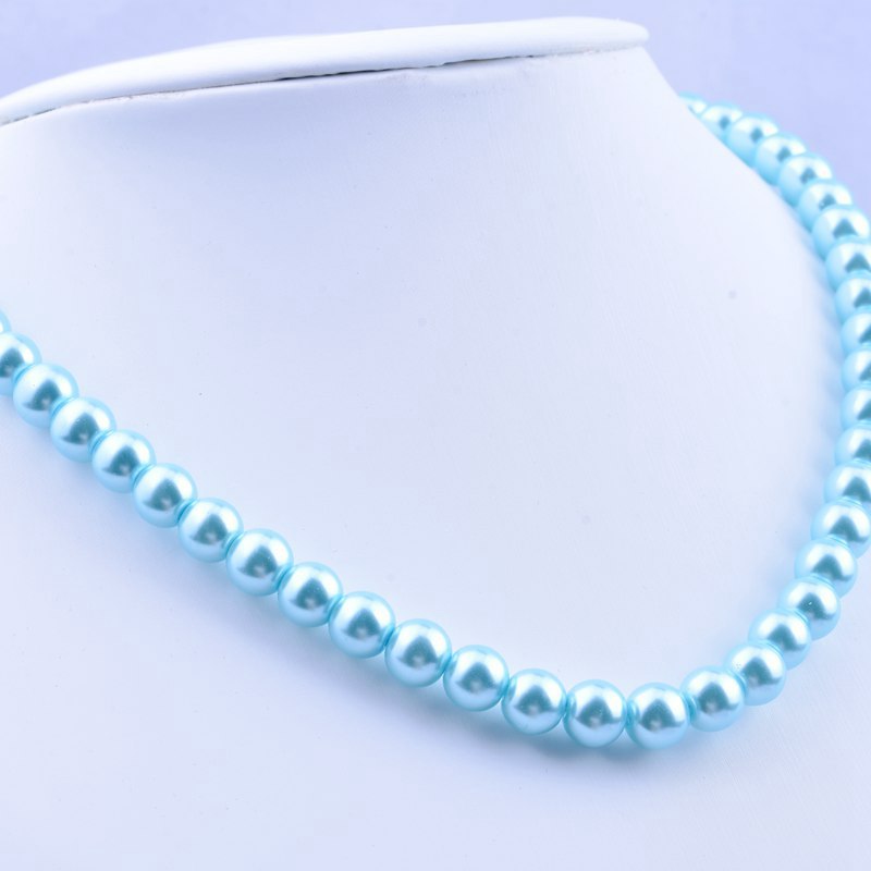 레이크 블루 목걸이