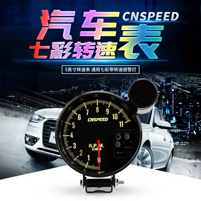 12V avtomobil modifikasiya aksesuarları 5 düym universal CNSPEED taxometr