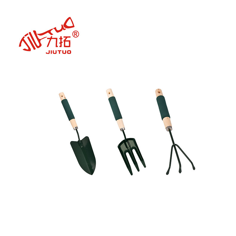 家用搂草筢子铁扒子钢耙子农具园林园艺工具菜园树叶耙草爬草耙子