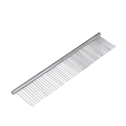 Pet comb manufacturer wholesale cat cleaning beauty flea comb dog shaped steel comb pet detangling comb