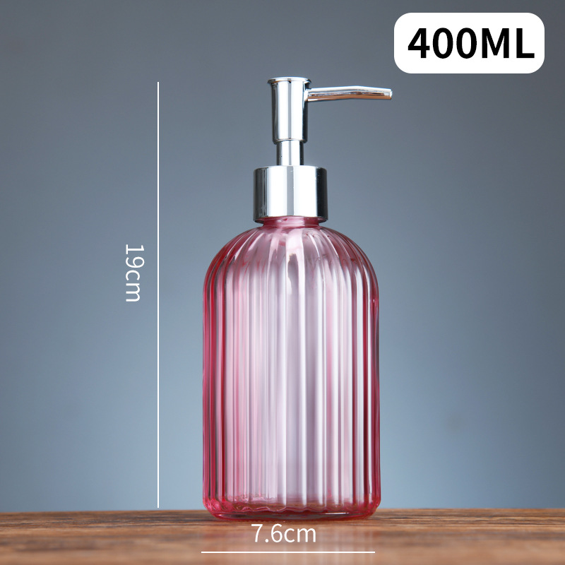 Rosa * 400ml * Vidrio