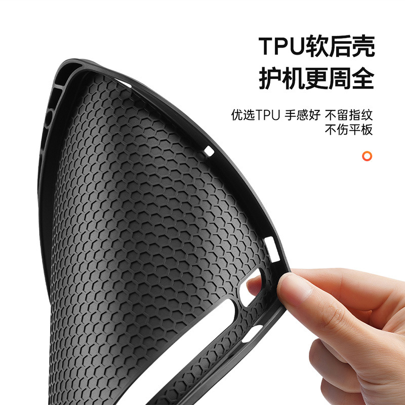 Funda protectora para tableta Samsung TabS10lite con ranura para lápiz, funda protectora inteligente S11 con succión magnética y anticaídas