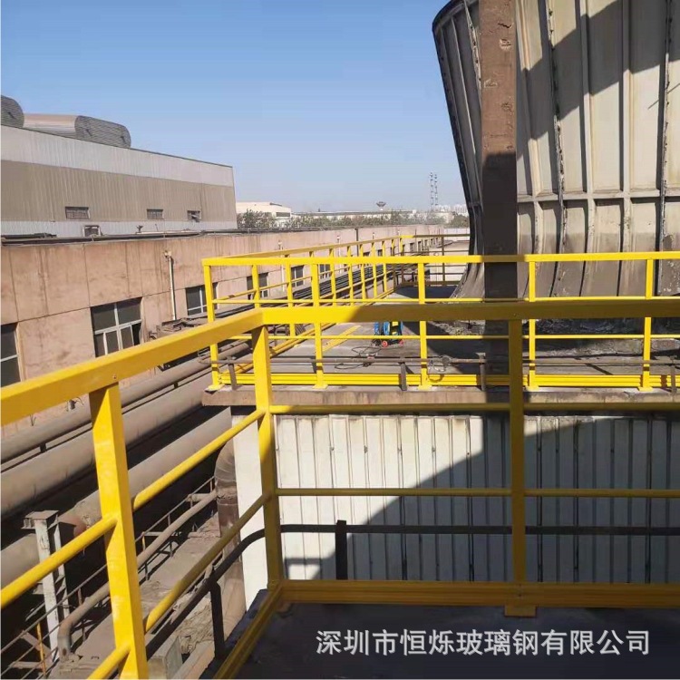 玻璃钢围栏 玻璃钢防护栏 耐老化 免维护