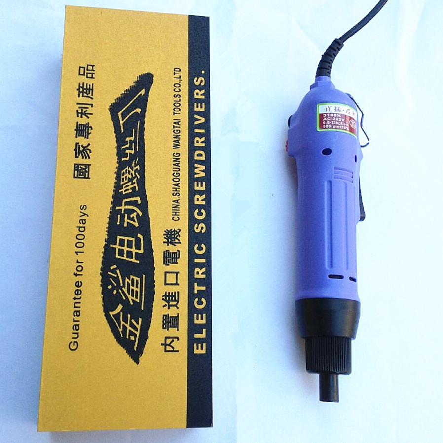 【金鲨正品】200V直插电批 金鲨3108K直插电动螺丝刀 大量批发