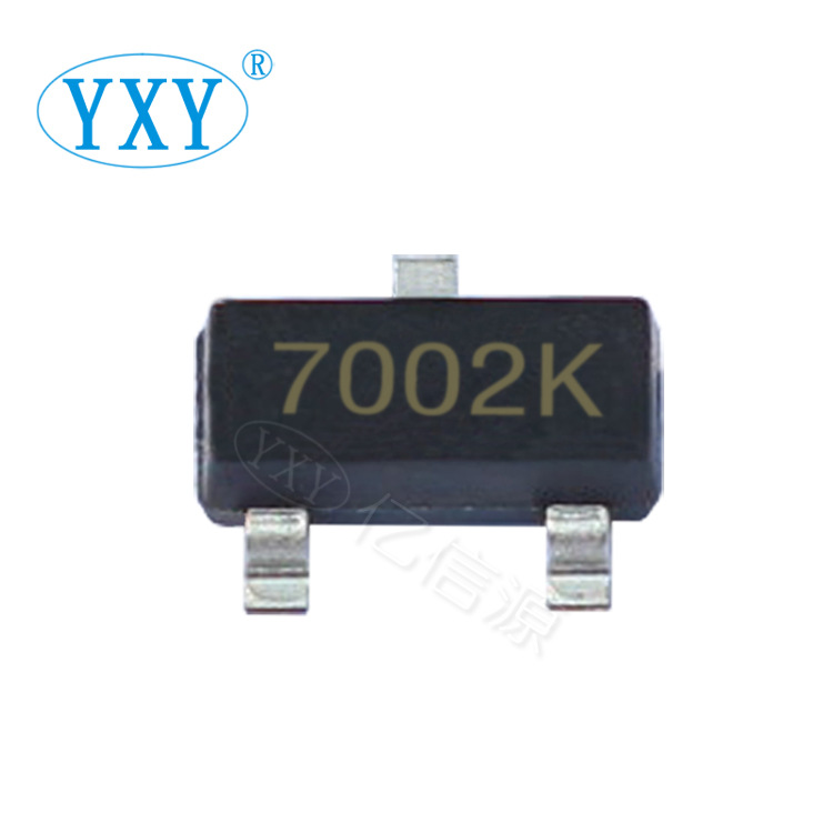 厂家直营 2N7002K SOT-23 340mA 60V 防静电 7002K 贴片 N MOS管