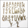 Retro metal accessory with letters, English letters