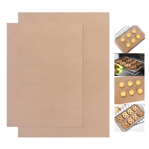 Teflon high temperature resistant greaseproof paper, greaseproof paperboard baking mat, non-stick greaseproof cloth baking sheet cloth paper mat for oven