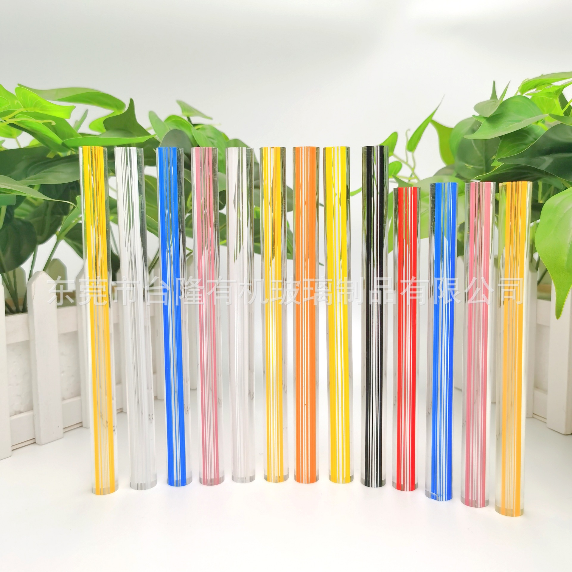 亚克力线棒有机玻璃棒压克力棒厂家加工pmma彩线棒 亚克力棒