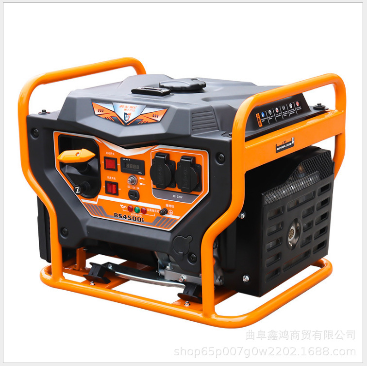 户外带设备汽油发电机 框架式汽油8kw发电机 家庭备用汽油发电机