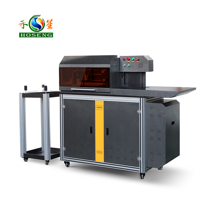 禾笙数控全自动广告围字机 机械手送料围字机 200mm平板弯字机