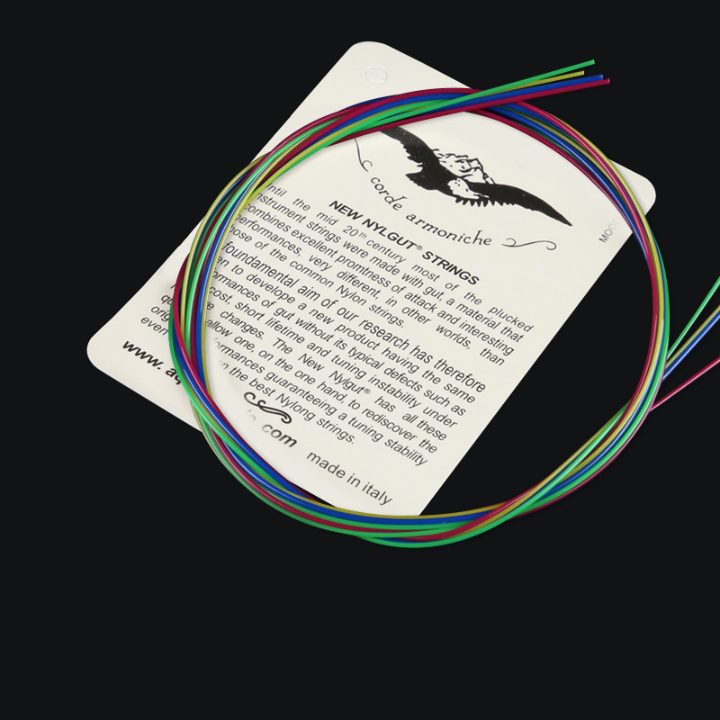 Guitarra clásica Ukulele Traje de ukelele cuerdas 21 pulgadas 23 pulgadas 26 pulgadas universal nylon 1-4 cuerdas