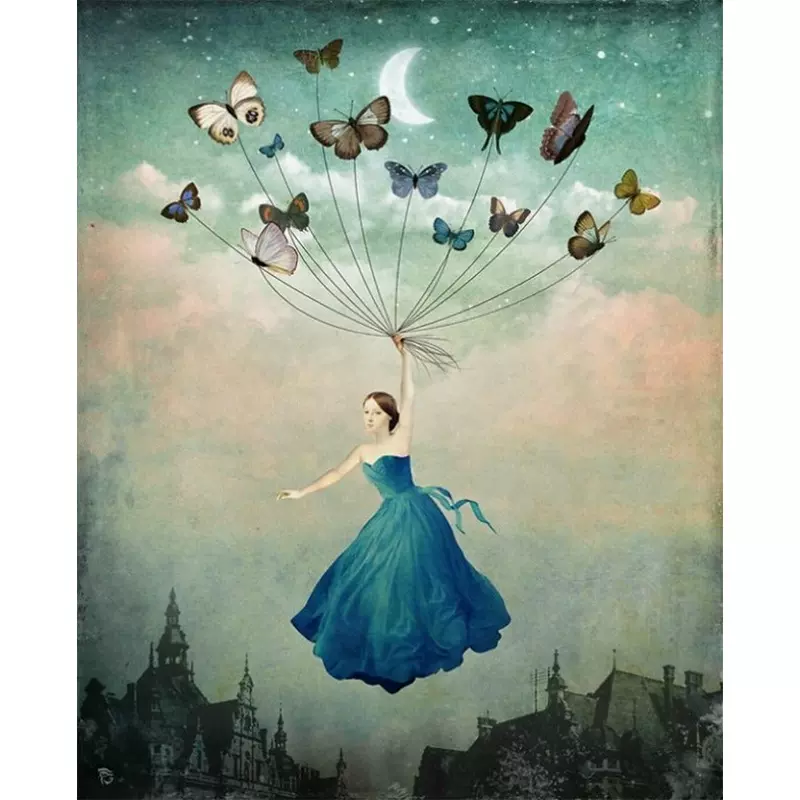 厂家直销DIY数字油画儿童成人减压手工绘画装饰画颜料批发