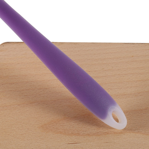 Thick large one-piece semi-transparent silicone spatula cream cake spreader snowflake candy nougat baking tool