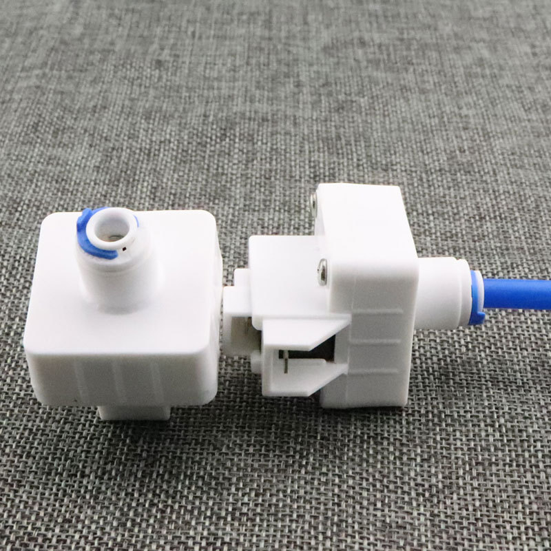 2 puntos Válvula de cuatro lados válvula de cierre de agua control de alta presión interruptor de baja presión válvula solenoide de entrada transformador de aguas residuales ro ósmosis inversa