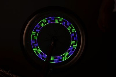 Cross-border bicycle light cycling equipment mountain bike LED hot wheels spoke wheel light bicycle wire light