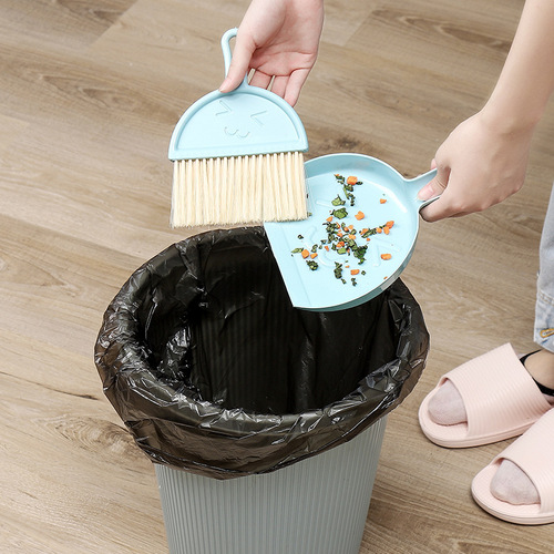 Creative household mini dustpan broom sweeper children's broom combination sweeper hair sweeper dust desktop sweeper cleaning artifact