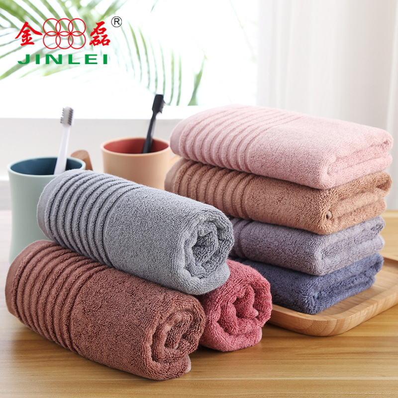 Carefully Selected Bamboo Fiber Towel Sections 130g Thickeneded, Soft and Absorbent, Adult Face Wash Bamboo Charcoal Towel Is Better Than Cotton for Students