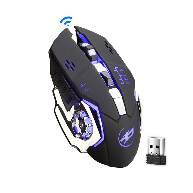 Q8 wireless plating Black