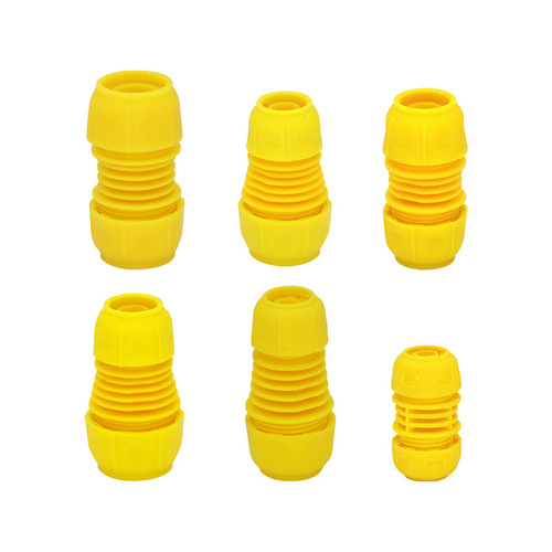 Quick connector beef tendon snakeskin hose extension union water pipe plastic quick connector 4 minutes to 6 minutes 1 inch