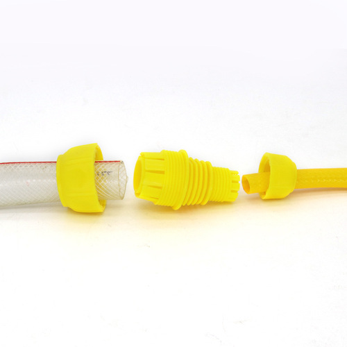 Quick connector beef tendon snakeskin hose extension union water pipe plastic quick connector 4 minutes to 6 minutes 1 inch