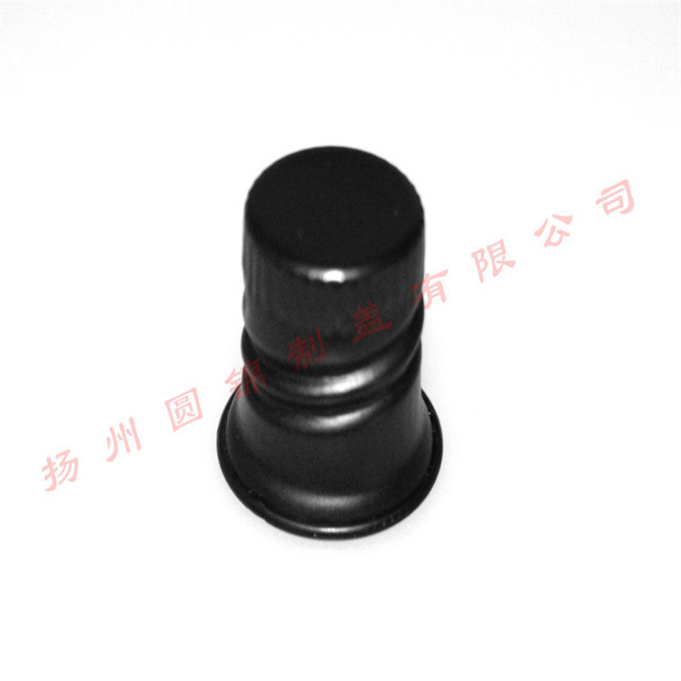 黑色铝盖子 白酒黄酒瓶盖铝盖 卷边异型铝盖 电解氧化旋盖 优惠价