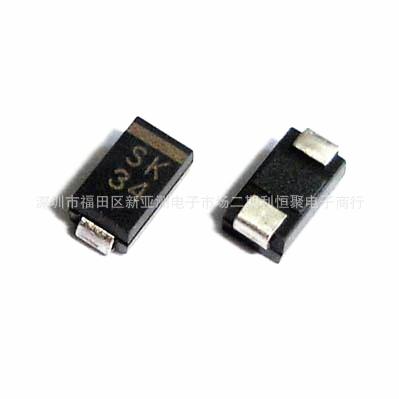 SK34 贴片SMA 肖特基二极管3A 40V 全新原装现货