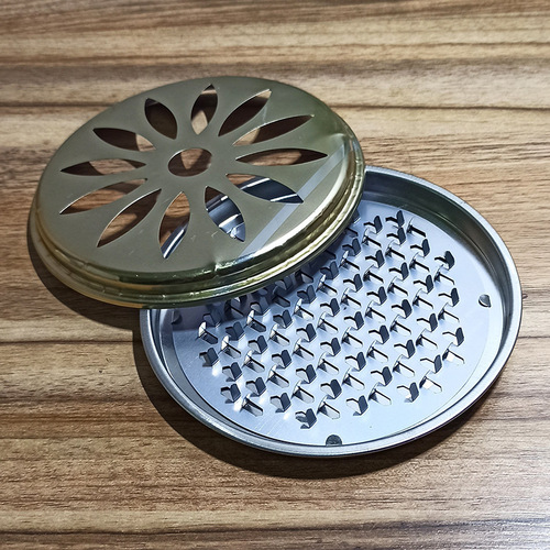 Stainless steel sawtooth mesh mosquito coil rack large fireproof mosquito repellent mosquito coil tray connecting ash tray mosquito coil bracket box