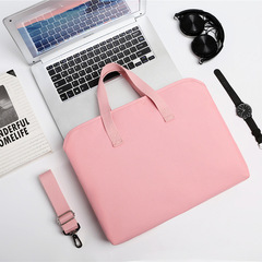 Laptop bag: single-shoulder, handheld, crossbody—colorful design with fleece lining, also available as a Huawei-compatible backpack.