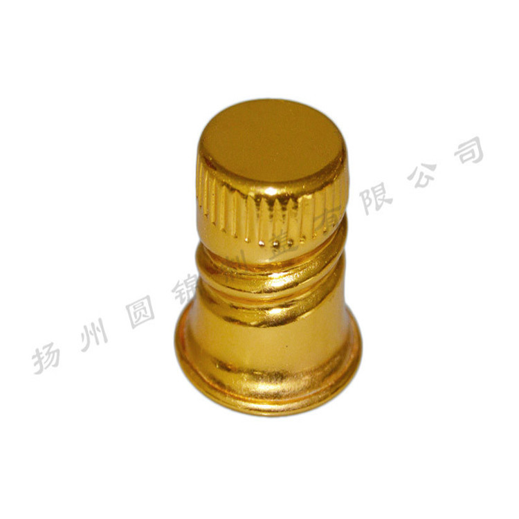 防盗铝盖 异形电解氧化铝盖 扬州酒瓶铝盖批发 格式瓶盖定 制