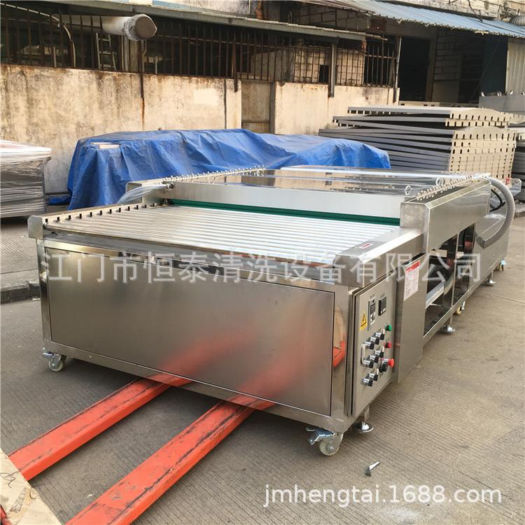 恒泰供应LCD液晶平板清洗机 工业用通过式太阳能光伏板清洗机