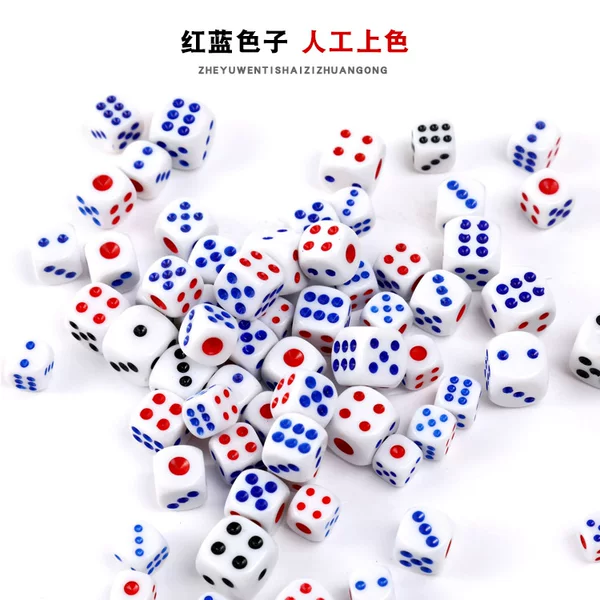 Acrylic Dice Bar supplies KTV color bar Entertainment dice sieve plastic dice foreign trade export