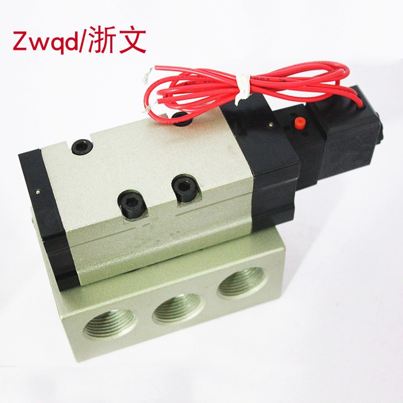 电磁阀SV410 二位五通换向阀带底座