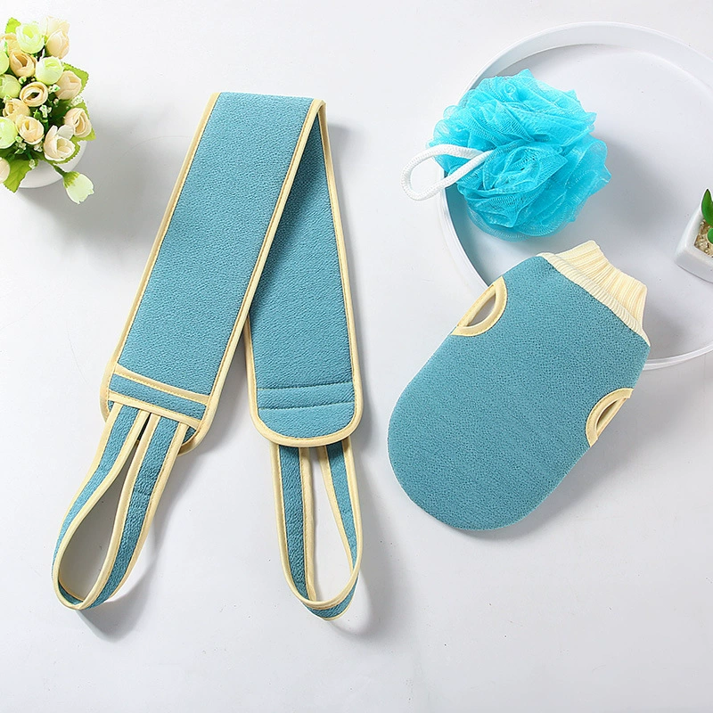 Gloves for adults, scarf, set, hygienic bath towel, 3 piece set