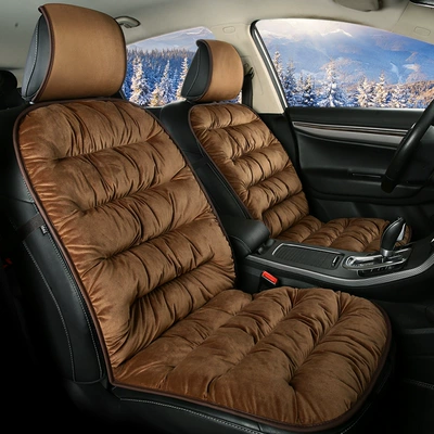 Seat cushion, seat cover, generation of winter car