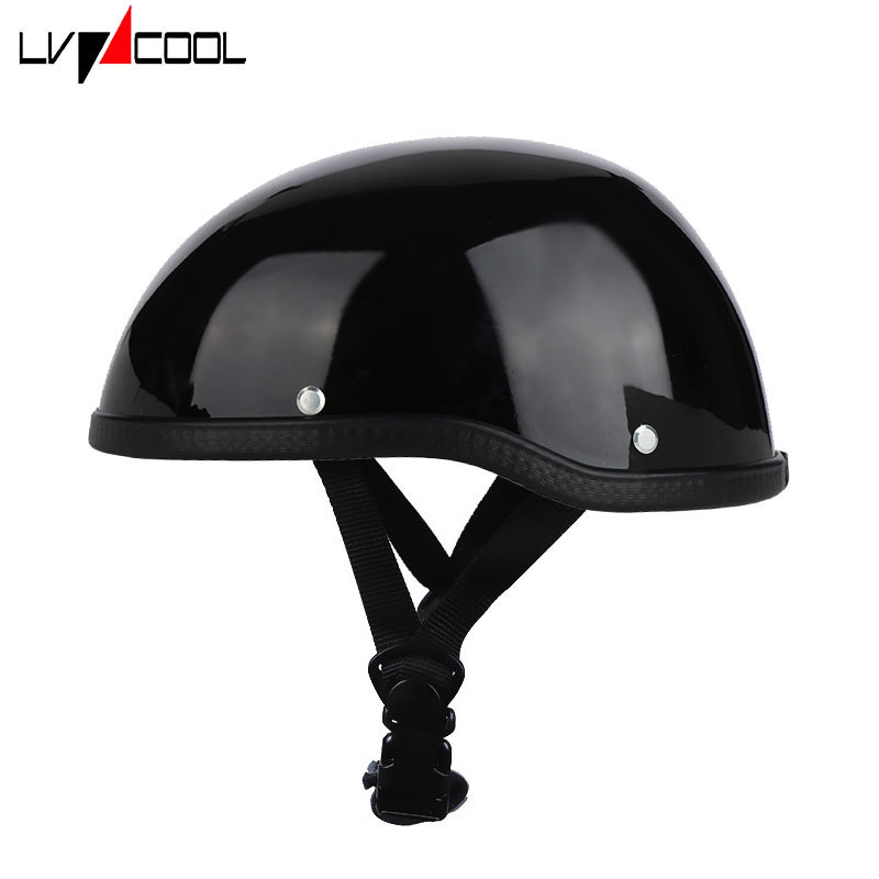 Comercio exterior transfronterizo retro primicia casco Harley medio casco batería coche eléctrico casco de coche fábrica al por mayor generación