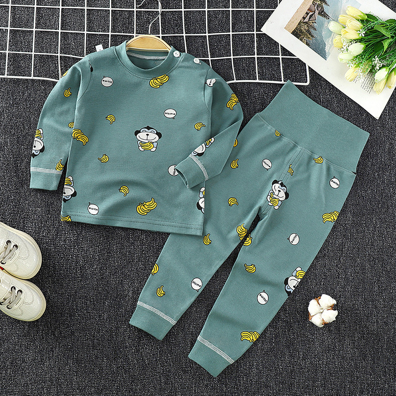 2026 New Children's Pure Cotton Autumn and Winter Underwear Set, Home Wear, Boys' and Girls' Children's Clothing, Pajamas 2026 New Children's Pure Cotton Autumn and Winter Underwear Set, Home Wear, Boys' and Girls' Children's Clothing, Pajamas