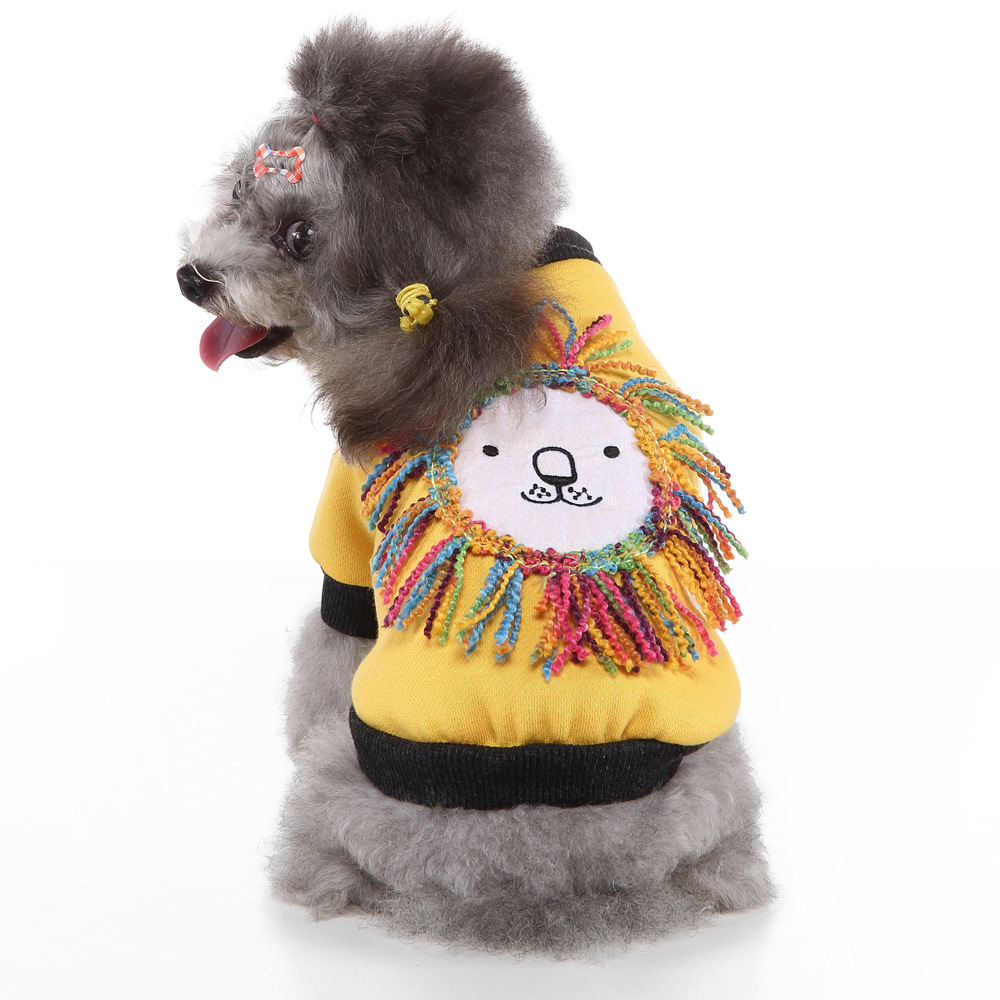 Ropa para mascotas transfronteriza, suéteres para perros, ropa de otoño, ropa casual para perros, ropa para mascotas, ropa para perros de peluche, ropa de otoño