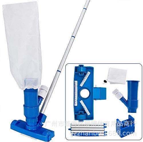 Amazon New Portable Vacuum Nozzle Suction Pool Head Swimming Pool Cleaning Set Jet Vacuum Head with Bottom Brush