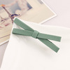 Hair accessory, cloth with bow, hairgrip, Korean style