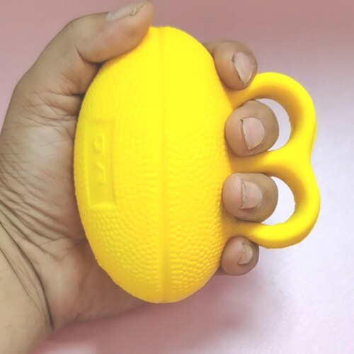 Five-finger grip ball rehabilitation training for the elderly exercise equipment finger strength wrist grip circle gripper