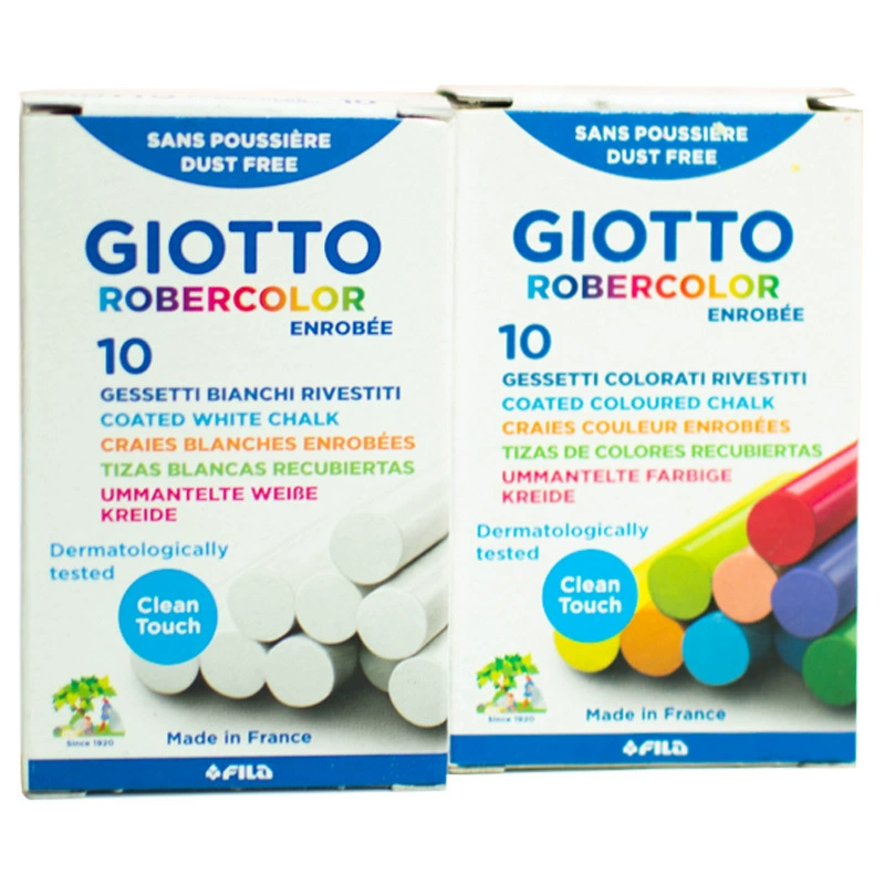 Giotto, мел, без пыли, детский набор для дома, Италия, DIY, тренировка