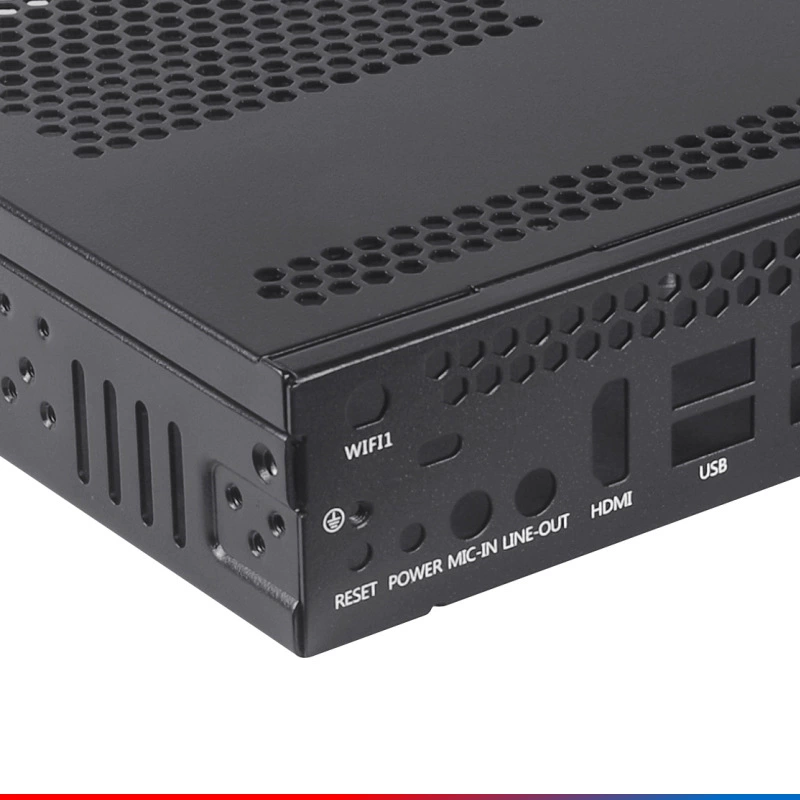 美基 H81 OPS industrial case ITX industrial mini chassis OPS computer case undertake OEM customization
