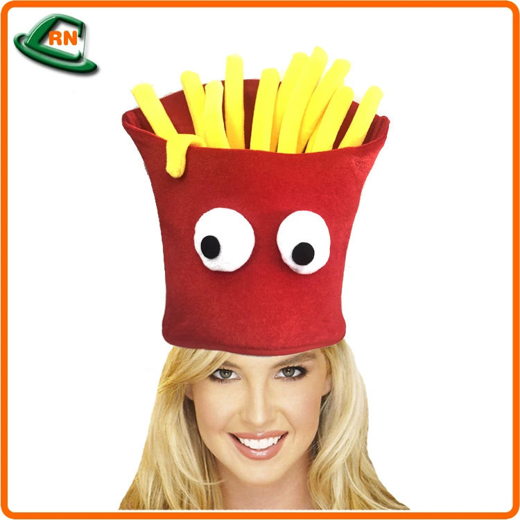 Партия шляп для фестиваля fries от производителей, универсальная мужская и женская шляпа на Хэллоуин, сценические предметы