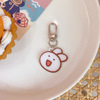 Tide, cute Japanese pendant, backpack, accessory, keychain, with little bears, internet celebrity