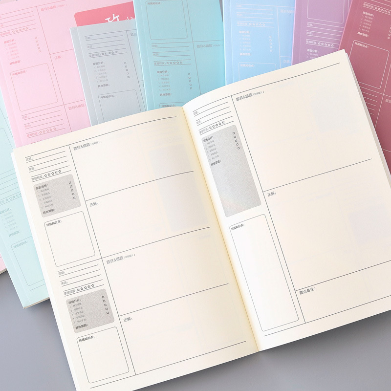 Number of English Language Wrong Topic Book Sorting Kaaba Kumamoto Postgraduate Entrance Examination Error Correction Book Thickened Notebook for Students