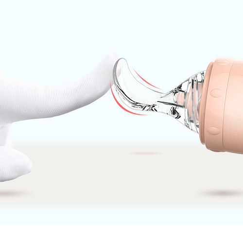 Baby Food Set with Silicone Spoon and Mess-Free Cup, Included Portion Control and Non-Slip suction Cup